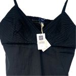 Gap NWT | S | Deep V-Neck Pleated Cami Tank Top Sheer Tulle Accent Sleeveless Photo 2
