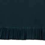 BCBG Black Lace Ruffle Bottom Pull On Slip Pencil Skirt 90's Vintage Medium Photo 2