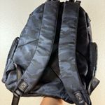 Monbebe Metro infant diaper bag back pack with changing pad. Blue Photo 5