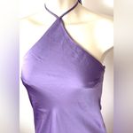 Forever 21 Purple Silk Halter Neck Slip Style Mini Dress Only Worn Once! Photo 8