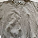 Z Supply  Grey Olive Sweatshirt Crewneck Photo 1