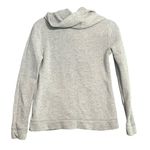 J.Crew Funnelneck Sweatshirt Womens Size Small Gray Front Pockets Simple Casual Photo 3