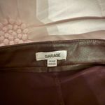 Garage  brown leather skirt  Photo 1