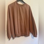 Playboy  Crewneck Sweatshirt in Brown Tan Sz M Photo 4