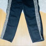 Black edgy animal print casual cool jeans Black Size L Photo 4