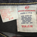 AG Adriano Goldschmied  The Elite Jeans Size 31 Flare Bootcut 31x30 Dark Wash Photo 6