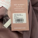 Birdy Grey  Dress Womens Small Kira Deep Mauve‎ Chiffon One Shoulder Bridesmaid Photo 7