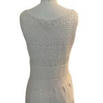 Jessica Simpson Dress White Knit Sweater Fit & Flare Lined Womens Size Medium Photo 6
