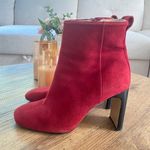 Rag and Bone Red Ankle Boots Photo 0