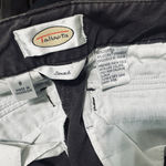 Talbots Lot of 2  Perfect Skimmer Black & Brown Capri Pants Size 8 cropped cotton Photo 7