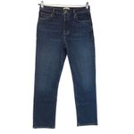 AGOLDE NWT  Riley High Rise Straight Leg Button Fly Jeans Medium Wash Size 29 Photo 1
