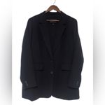 Eloquii  Classic Black Double Button‎ Blazer Tailored Jacket Plus Size 18 New Photo 1