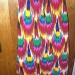 Alice + Olivia Colorful V-Neck Dress Size 6 Photo 6