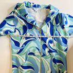 Hill House NWT  The Allie Zip-Up in Ocean Kaleidoscope Sz‎ S Hippie 70s Colorful Photo 13