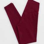 Aerie OFFLINE By High Waisted Legging Deep Cherry Photo 0