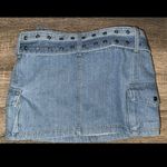 Princess Polly  Iconic Cargo Mini Skirt Denim Photo 4