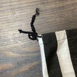 L.A.M.B. Black and White Striped Drawstring Dust Bag Photo 5