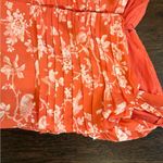 Abercrombie & Fitch Orange Sheath Midi Dress Sweetheart Neckline side slit Photo 8