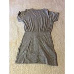 IRO $250  Brelbloa‎ Jersey Knit Knotted Front Mini Dress In Light Grey Photo 6