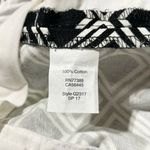 J.Crew Printed Chino Shorts 3 Inch Inseam 100% Cotton G2317 Black White Size 00 Photo 9