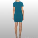 Likely Manhattan Short Sleeve Mini Dress in Cerulean Teal Size 6 Cocktail Photo 13