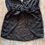 🖤 Ujena Black Sheer Tankini Halter Swim Top | Size L | Very Good Condition Size L Photo 4