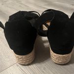 Bamboo Black Platform Sandals Photo 2