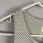 Tabitha Anthropologie Aleida Sleeveless Sheath Black/White Dress Size 6 Formal White Photo 3