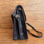 D. BREV Vintage Alligator Crossbody Bag #B094A000408 Exotic Leather Top Handle Brown Photo 2