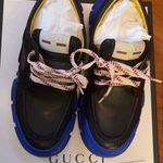 Gucci Men sneaker Leather upper & Ru pantouf/nylon 9 Photo 5