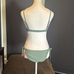 Xhilaration Women’s Junior’s Sage Green Bikini Swimsuit 2Piece Size L (8/10) NWT Photo 3