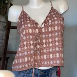 Honey Punch Aztec print cropped tank - NEW Photo 0