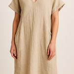 Esby Beige Alice Linen V Photo 0