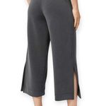 Lululemon | Size 8 | Soft Ambitions High Rise Crop Wide Leg Graphite Grey Pants Photo 2
