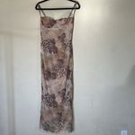 House Of CB  L A-C‎ 'Aiza' Cream Floral Print Maxi Dress NWOT Photo 8