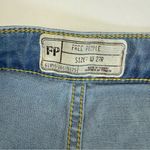 Free People Just Float On Super Flare High Rise Jeans Vintage Blue Light Wash Photo 15