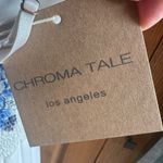 Of the Shoulder Smocked Dress Juniors M White Flutter sleeves Blue Floral Lace Size undefined Photo 4