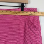 Talbots  Hello Saturday Skort Women's 1X Pink White Striped Built-In Brief Skirt Photo 4
