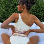 SheIn One Shoulder High Waist Bikini Photo 1