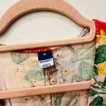 Old Navy  floral Fit & Flare Linen-Blend Maxi Dress size Medium Photo 5