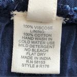 Raga  Indigo Blue Luisa Ruffle Mini Skirt M Photo 10