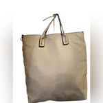 Kenneth Cole Women's grey Leather Tote Bag Zip Closure Casual ‎ Handbag Photo 14