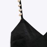 ZARA CAMISOLE DRESS WITH SEASHELLS BLACK REF.3564/156 BLOGGERS FAVORITE Photo 5