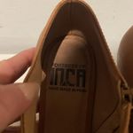 Fortress Of Inca Shoes Womens Size 7 Tan Leather Ankle Strap Block Heel Pumps Brown Photo 3