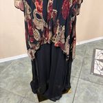 Women’s 2X Made in India Rayon Whimsigoth Vampire Grunge Dark Romantic Boho Black Size XXL Photo 7
