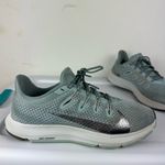 Nike  Quest 2 Athletic Running Shoes Sz 7.5 Blue Green Photo 5