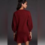 Anthropologie Mare Mare NWT Odila Tunic Dress Red, Long Sleeve Q43 Photo 2