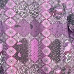 RUSTY Swim One Piece Long Sleeve Surf Suit Size L NEW Purple Floral Size L Photo 6