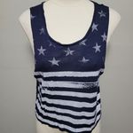 Charlotte Russe  Americana cropped tank size small Photo 0