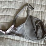 Victoria's Secret  Body by Victoria Unlined Demi Grey Lace Bra Size 32DDD Photo 4